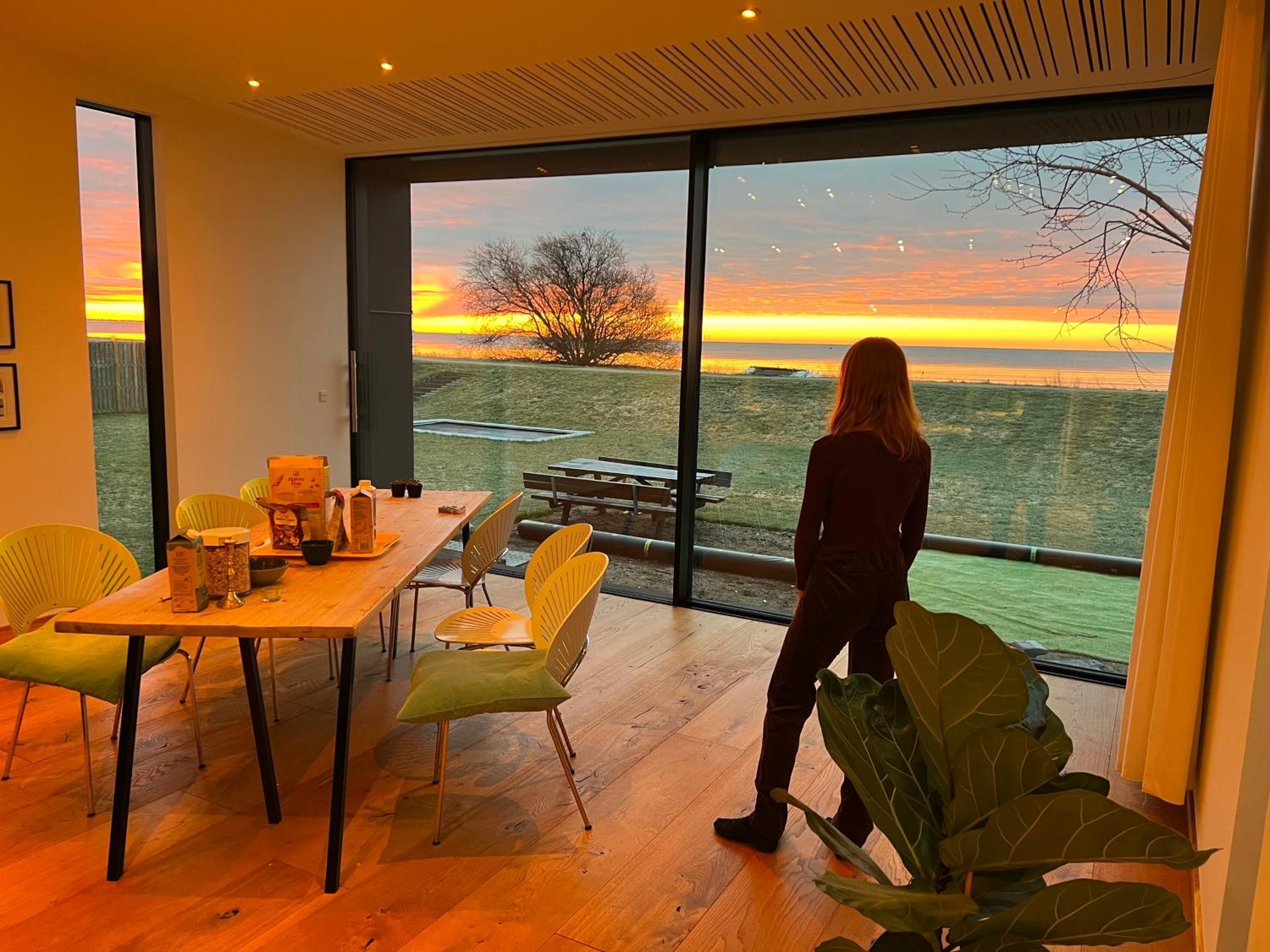 Ocean View In First Row. Architectural Pearl Apartment Dragør Екстериор снимка